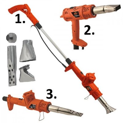 Asist Elektrický vypalovač 3v1 2000W tři funkce